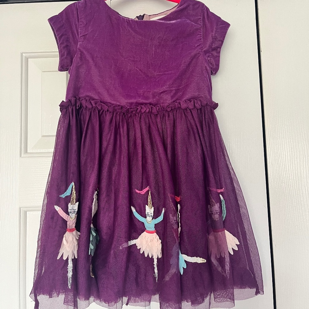 Mini Boden Kitty Ballerina Dress 3/4